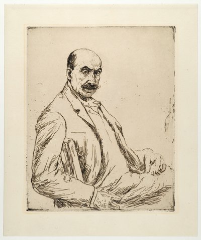 Selvportrett av Max Liebermann