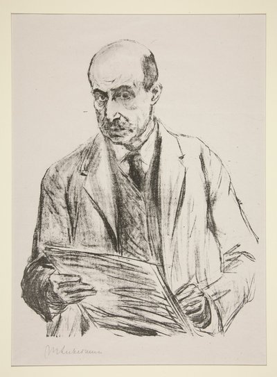 Selvportrett av Max Liebermann