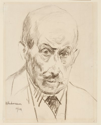 Selvportrett av Max Liebermann