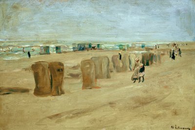 Strandbilde i Noordwijk av Max Liebermann