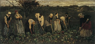 Arbeidere på beteåkeren av Max Liebermann