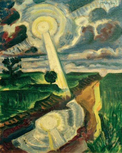 Innfallende sollys av Max Pechstein