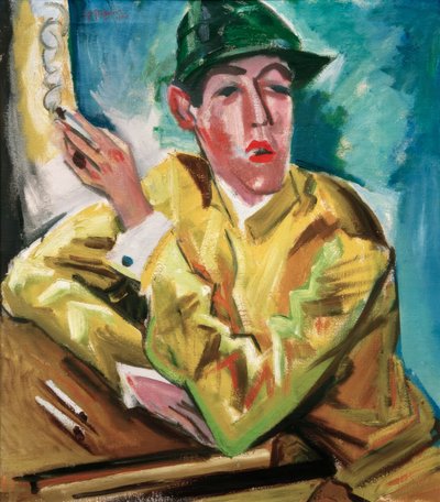 Jockey av Max Pechstein
