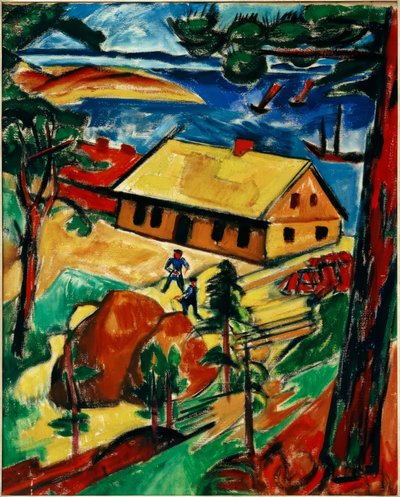 Neues Haus von Max Pechstein