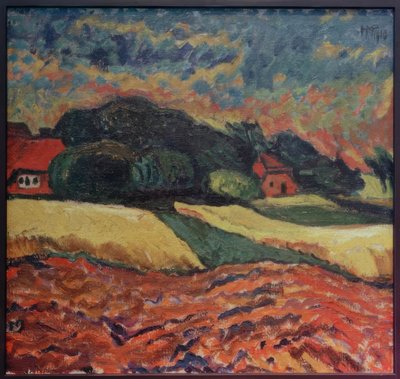 Før tordenværet av Max Pechstein