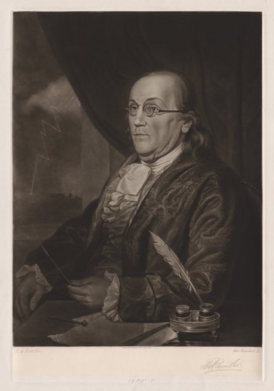 Benjamin Franklin av Max Rosenthal