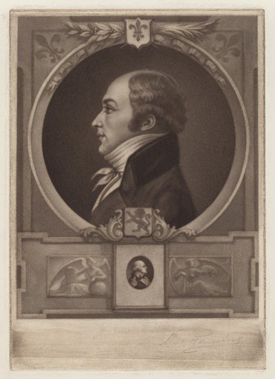 Charles Balthazar Julien Févret de Saint-Mémin av Max Rosenthal, after Charles B. J. Févret de Saint Mémin