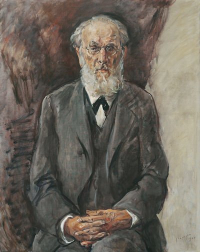 Portrett av professor Carl Stumpf av Max Slevogt