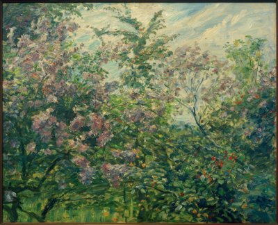 Blomstrende syrin av Max Slevogt