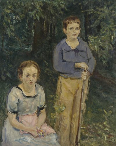 Nina og Wolfgang Slevogt av Max Slevogt