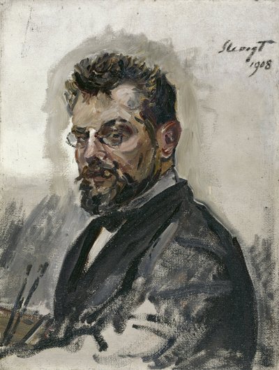 selvportrett av Max Slevogt