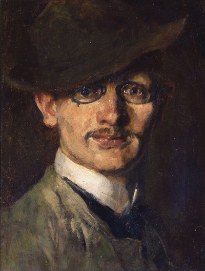 Selvportrett av Max Slevogt