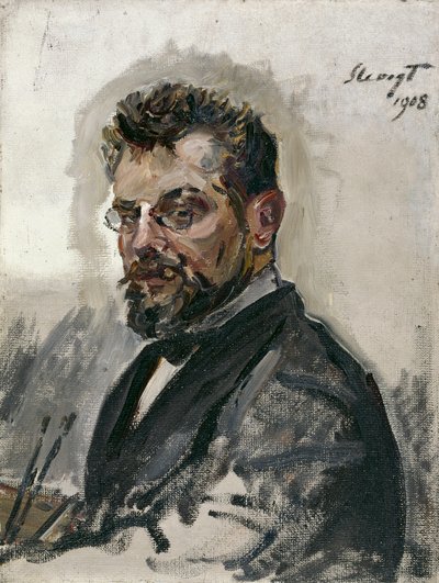 Selvportrett av Max Slevogt