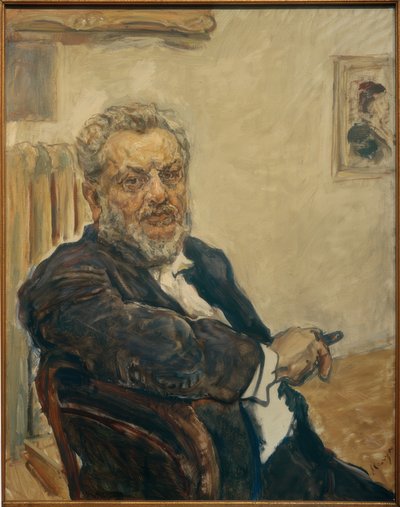 Selvportrett av Max Slevogt