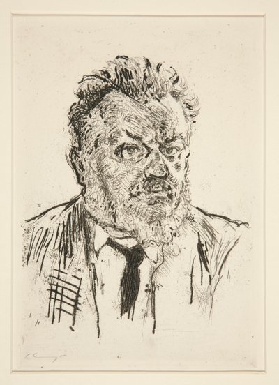 Selvportrett av Max Slevogt