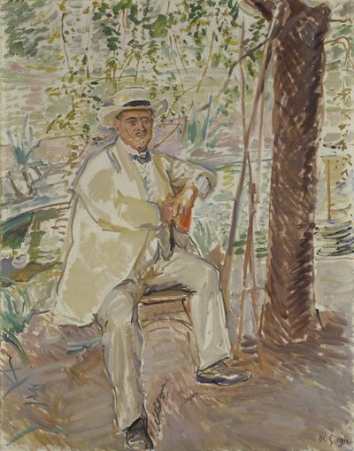 Kunsthistorikeren, professor dr. Karl Voll (1867-1917) 1911 av Max Slevogt
