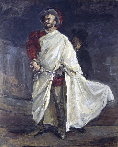 Sangeren Francisco Andrade som Don Giovanni i Mozarts Opera, 1902 av Max Slevogt