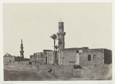 Moske nær Bab-el-Saïda, Kairo av Maxime Du Camp
