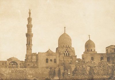 Graven til Sultan Kaït-Bay, i Kairo, desember 1849-januar 1850. av Maxime Du Camp