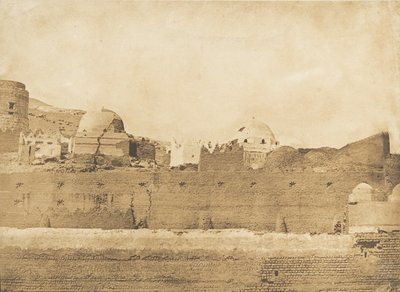 Muslimske graver i Siout, 1849-50. av Maxime Du Camp
