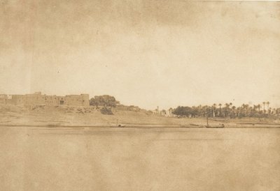 Generelt syn på Esné nr. 3, North Point, 1849-50. av Maxime Du Camp