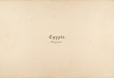 Egypt, Nubia, Syria: Landskap og monumenter, 1849-50. av Maxime Du Camp