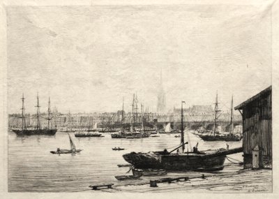 Bordeaux, 1866. av Maxime Lalanne