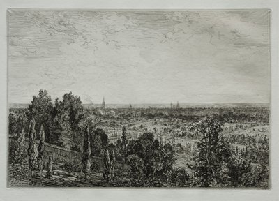 Bordeaux, Utsikt fra kysten av Cénon av Maxime Lalanne