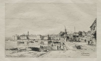 I Concarneau (Finistère) av Maxime Lalanne