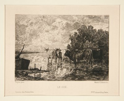 Le gue (Forden) av Maxime Lalanne