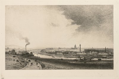 På Seinen, 1867. av Maxime Lalanne