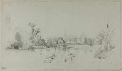 Park av M. de Rothschild ved Ferrières av Maxime Lalanne
