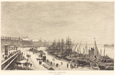 Bordeaux havn av Maxime Lalanne