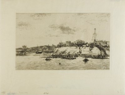 La Plataine-broen ved Royan av Maxime Lalanne