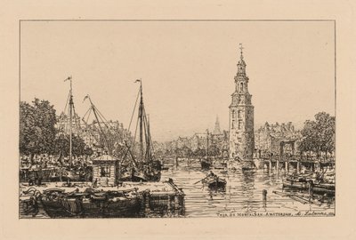 Montalban-tårnet, Amsterdam av Maxime Lalanne