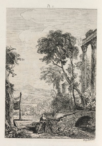 Avhandling om etsning: Plate 1 av Maxime Lalanne