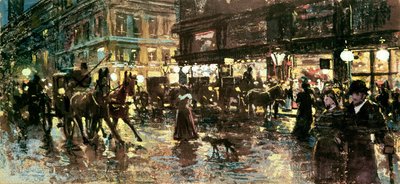 Ringstrasse om natten, Wien av Maximilian Lenz