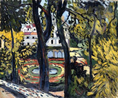 Seinen og Pont Saint-Michel, 1900 av Maximilien Luce