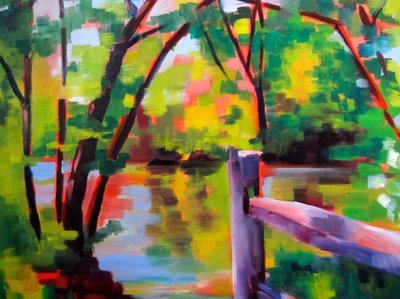 Levende naturrefleksjoner av Maxine Shore