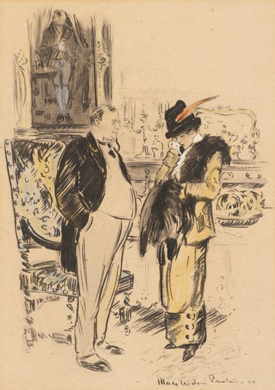 Kvinne og mann av May Wilson Preston