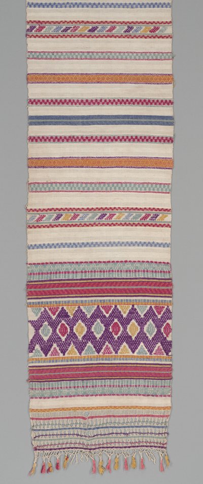 Seremoniell klut, ca. 1905-35 (bomull og silke) av Mayan Mayan