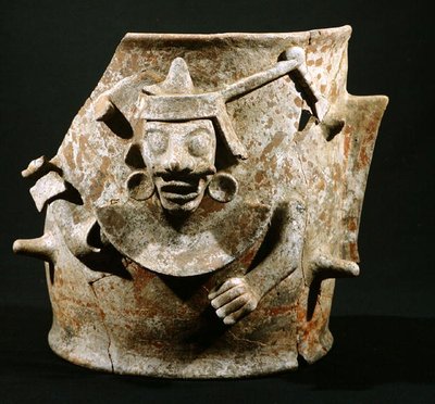 Røkelsesbrenner, fra Iximche, Guatemala, postklassisk periode (900-1521) (keramikk) av Mayan Mayan