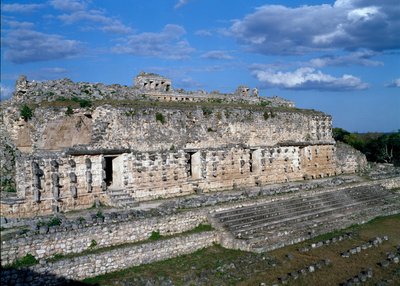 Maskenes tempel, 7.-11. århundre av Mayan Mayan
