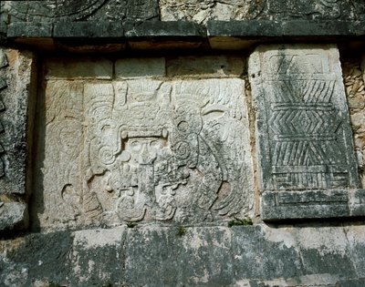 Venus-plattformen på Great Plaza, 750-1200 av Mayan Mayan