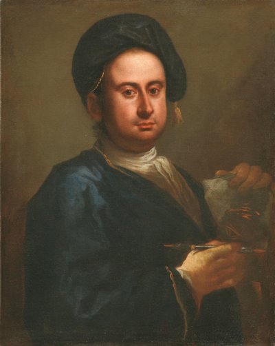 Selvportrett. av Mazzi