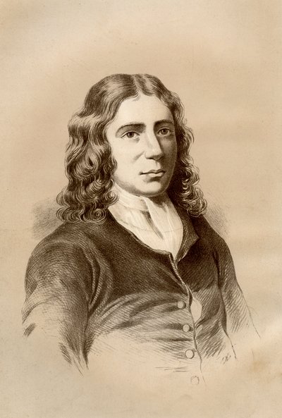 William Dampier , engelsk buccaneer, sjøkaptein, forfatter og vitenskapelig observatør, 1879. av McFarlane and Erskine
