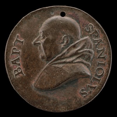 Battista Spagnoli av Mantua, 1447-1516, karmelittpoet [forside], ca. 1513. av Mea