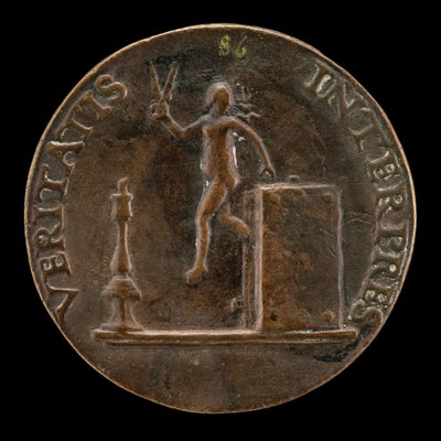 Sannheten som rømmer fra en bok [omvendt], ca. 1510. av Mea