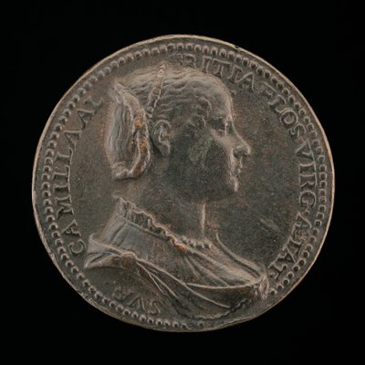 Camilla Albizzi [forside], 1556. av Medallist R.C.