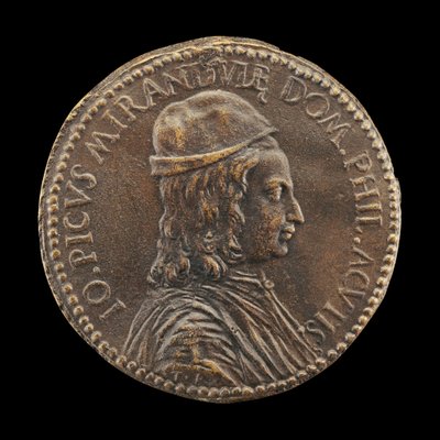 Giovanni Pico della Mirandola, 1463-1494, filosof og poet. av Medallist T.R.